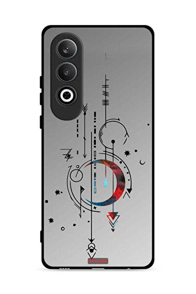 Tolwak غطاء حماية لهاتف Oppo K12 5G بنقشة فنية على شكل قمر وسهام