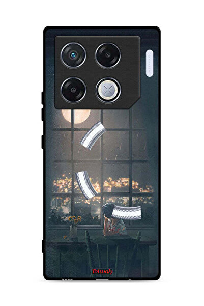 Tolwak Infinix GT 20 Pro 5G Protective Case Cover Looking At Moon Art