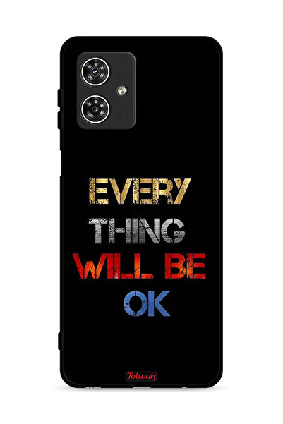 Tolwak غطاء حماية لهاتف موتورولا موتو جي 54 5G كل شيء سيكون على ما يرام