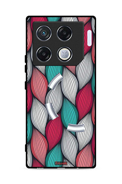 Tolwak غطاء حماية لهاتف Infinix GT 20 Pro 5G بنقشة ريشة