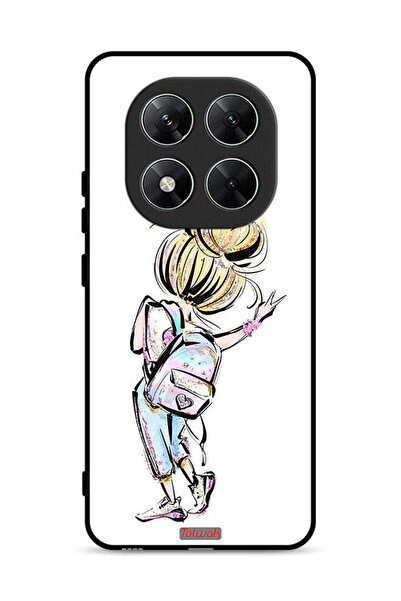 Tolwak غطاء حماية Xiaomi Poco X7 5G بطبعة فتاة العودة إلى المدرسة