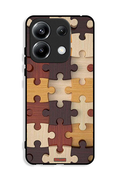 Tolwak غطاء حماية لهاتف Xiaomi Poco M6 Pro 4G بنمط خشبي