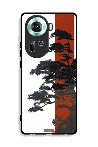 Tolwak غطاء حماية لهاتف Oppo Reno11 5G بتصميم شجرة