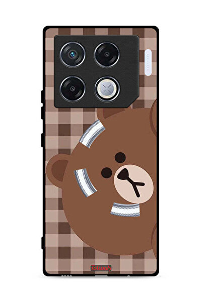 Tolwak غطاء حماية لهاتف Infinix GT 20 Pro 5G بتصميم دب تيدي