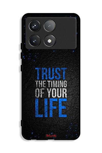 Tolwak غطاء حماية لهاتف Xiaomi Redmi K70E 5G ثق في توقيت حياتك