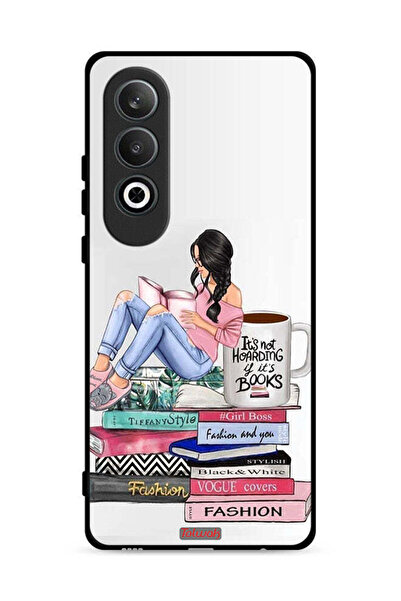 Tolwak غطاء حماية لهاتف OnePlus Nord CE4 5G برسومات كتب وفنون الموضة للفتيات