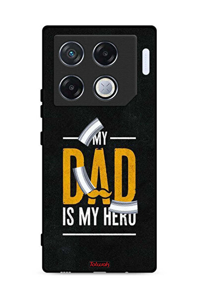 Tolwak غطاء حماية لهاتف Infinix GT 20 Pro 5G "والدي هو بطلي"
