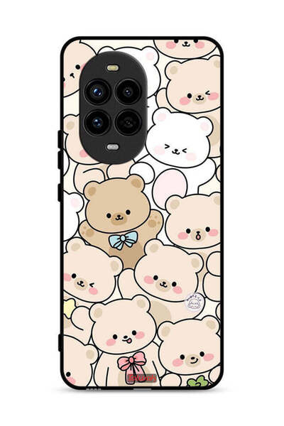 Tolwak غطاء حماية Huawei nova 13 Pro 5G غطاء واقي للدببة بنمط الدببة