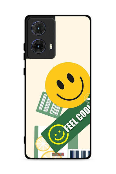 Tolwak غطاء حماية لهاتف موتورولا موتو جي 85 5 جي - ملصق "إحساس رائع"