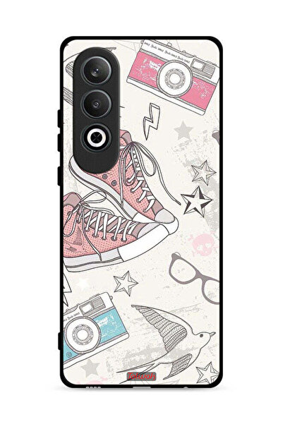 Tolwak غطاء حماية لهاتف OnePlus Nord CE4 5G مع حذاء من القماش وفن الكاميرا