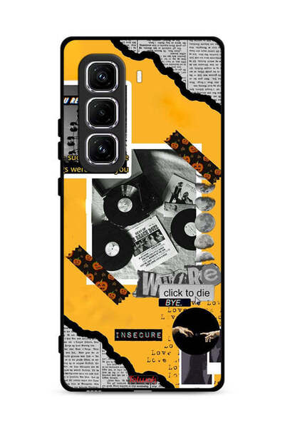 Tolwak غطاء حماية لهاتف Infinix Hot 50 Pro Plus 4G مطبوع عليه All The Songs W...