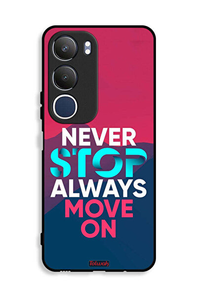Tolwak غطاء حماية Vivo Y19s 4G لا تتوقف أبدًا، تحرك دائمًا