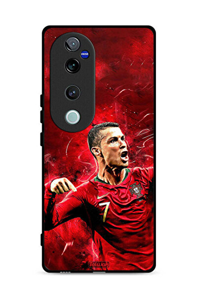 Tolwak غطاء حماية لهاتف Vivo V40 Pro 5G كريستيانو رونالدو