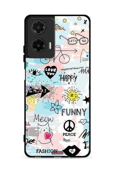 Tolwak غطاء حماية لهاتف موتورولا موتو جي 35 5 جي - أحبك