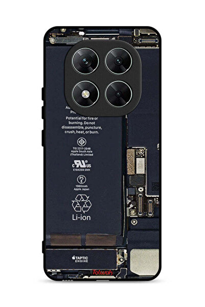 Tolwak غطاء حماية لهاتف Xiaomi Poco X7 5G بنمط دائرة الهاتف