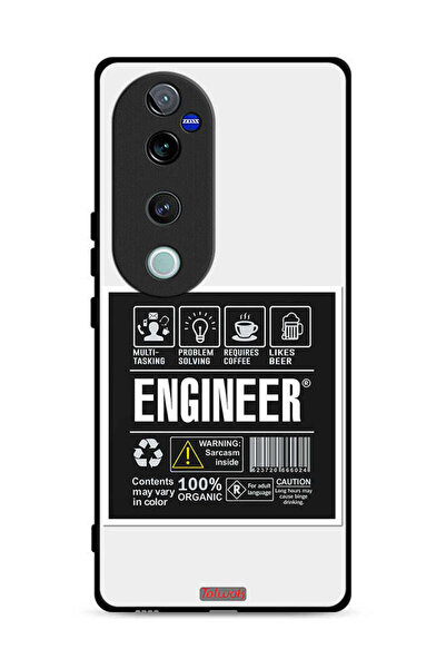 Tolwak غطاء حماية لهاتف Vivo S19 Pro 5G، ملصق مهندس