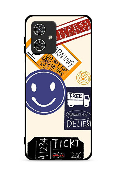 Tolwak غطاء حماية لهاتف موتورولا موتو جي 54 5G مع ملصق نقل سريع مجاني