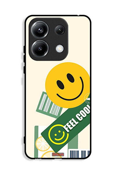 Tolwak غطاء حماية لهاتف Xiaomi Poco M6 Pro 4G بملصق Feel Cool