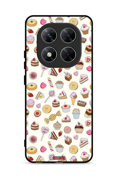 Tolwak غطاء حماية لهاتف Xiaomi Poco X7 5G بنمط العناصر المفضلة