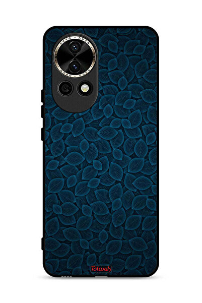 Tolwak غطاء حماية لهاتف هواوي نوفا 13 5G بنقشة أوراق فنية رقمية