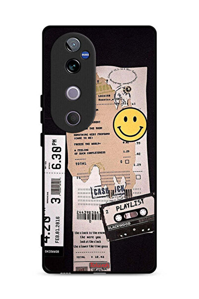 Tolwak Vivo V40 5G Protective Case Cover Playlist Sticker