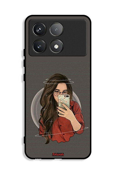 Tolwak غطاء حماية لهاتف Xiaomi Poco X6 Pro 5G لالتقاط صور سيلفي