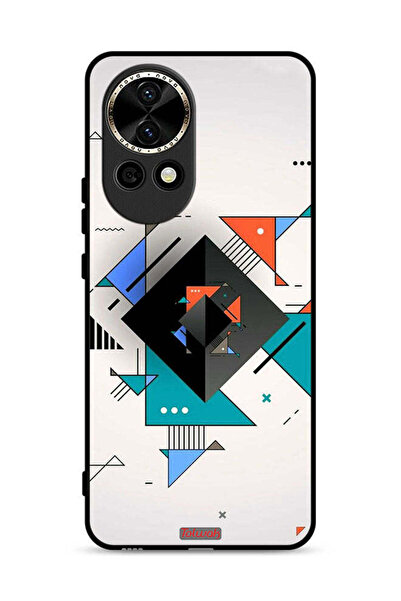 Tolwak غطاء حماية لهاتف هواوي نوفا 13 5G بأشكال مربعة ومثلثة ونمط تجريدي