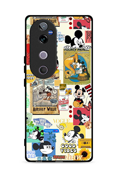 Tolwak Vivo V40 5G Protective Case Cover Chose Happy And Stickers