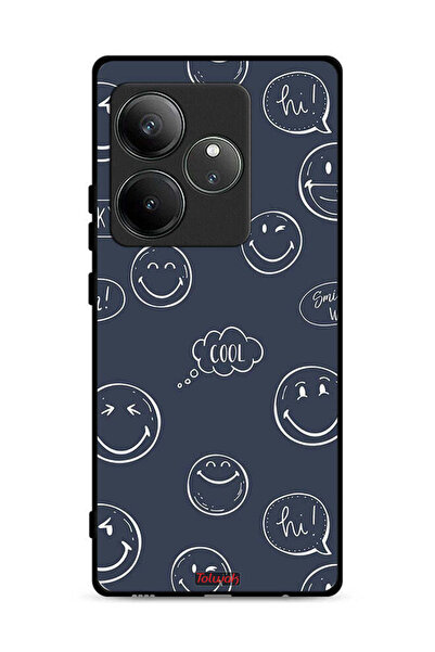 Tolwak غطاء حماية لهاتف Realme GT 6T 5G برسومات وجوه رائعة