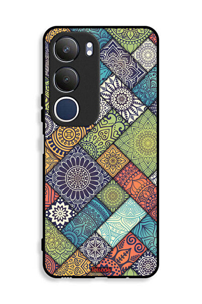 Tolwak غطاء حماية لهاتف Vivo Y19s 4G بنمط ماندالا