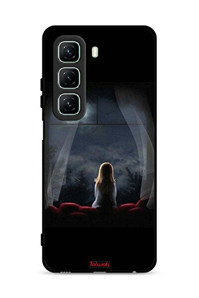 Tolwak غطاء حماية لجهاز Infinix Hot 50 5G بتصميم Night Imaginations