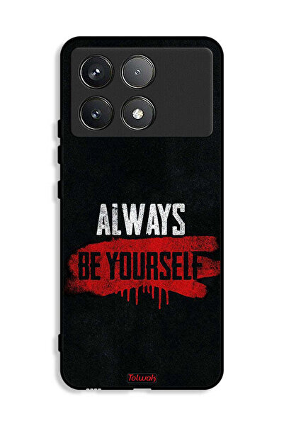 Tolwak غطاء حماية لهاتف Xiaomi Redmi K70E 5G كن دائمًا على طبيعتك
