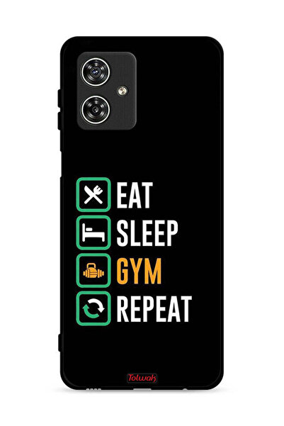 Tolwak غطاء حماية موتورولا موتو جي 54 5G، مناسب للأكل والنوم والجيم والتكرار