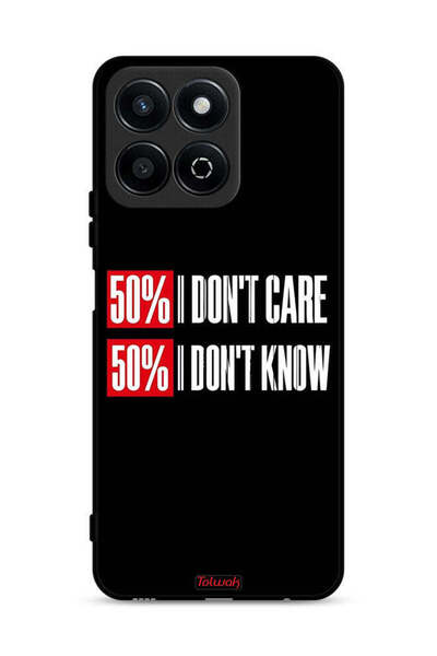 Tolwak غطاء حماية لهاتف Honor X7c 4G لا يهمني