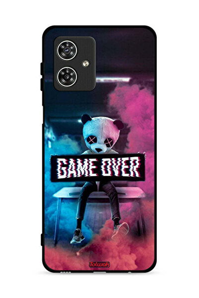 Tolwak غطاء حماية لهاتف موتورولا موتو جي 54 5G - لعبة انتهت