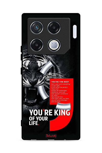 Tolwak غطاء حماية لهاتف Infinix GT 20 Pro 5G أنت ملك حياتك