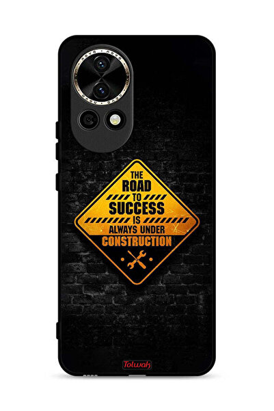 Tolwak غطاء حماية لهاتف هواوي نوفا 13 5G الطريق إلى النجاح دائمًا قيد الإنشاء