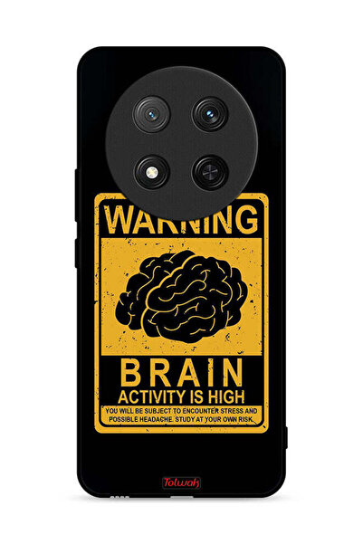 Tolwak غطاء حماية لهاتف Honor X9c 5G تحذير من ارتفاع نشاط الدماغ