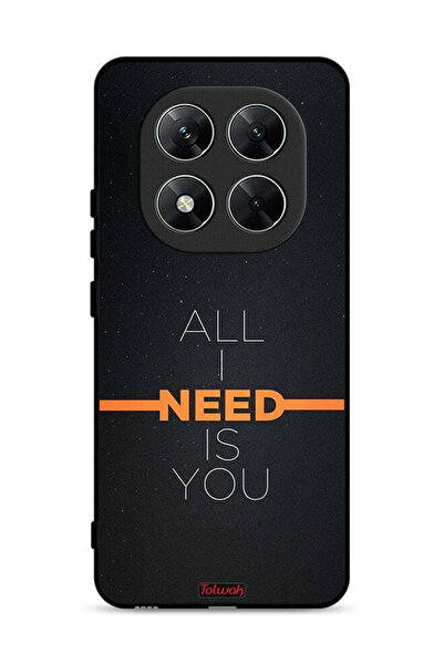 Tolwak Xiaomi Redmi Note 14 Pro 5G Protective Case Cover All I Need Is You