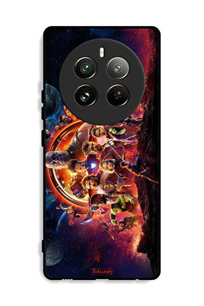 Tolwak غطاء حماية لجهاز Realme 12 Pro Plus 5G Avengers