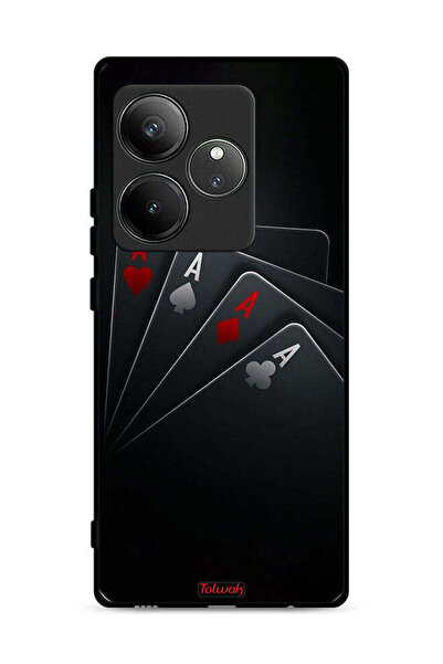 Tolwak غطاء حماية لهاتف Realme GT 6T 5G - بطاقات A
