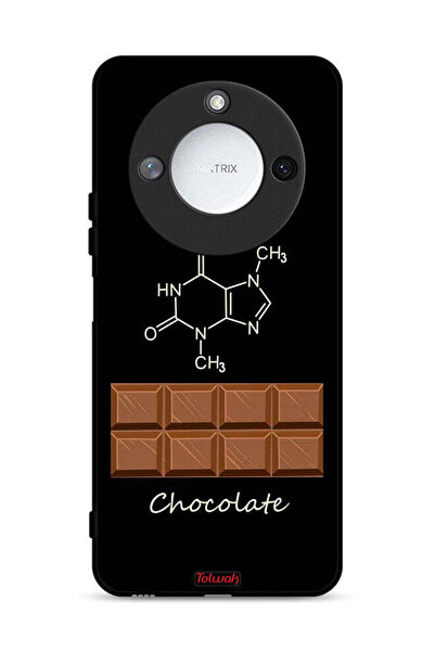 Tolwak غطاء حماية لهاتف Honor X9c Smart 5G - لون شوكولاتة