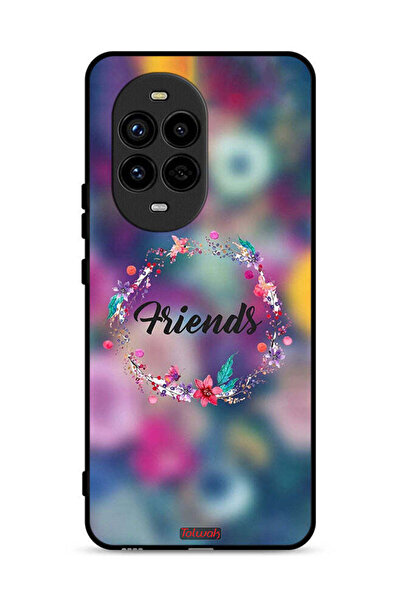 Tolwak غطاء حماية لهاتف هواوي نوفا 13 برو 5G، رسمة خاتم أصدقاء الزهور