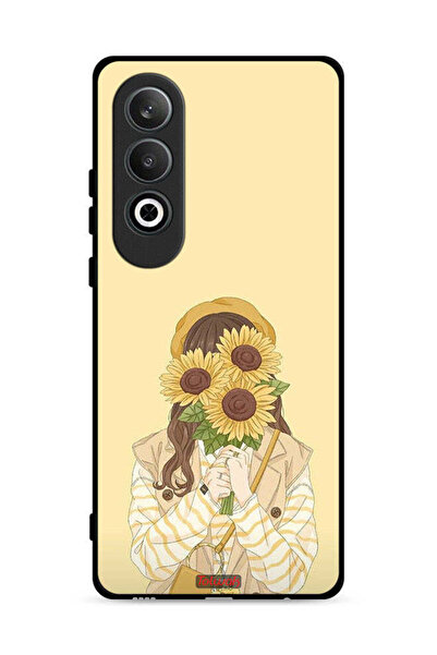 Tolwak غطاء حماية لهاتف OnePlus Nord CE4 5G بنقشة عباد الشمس