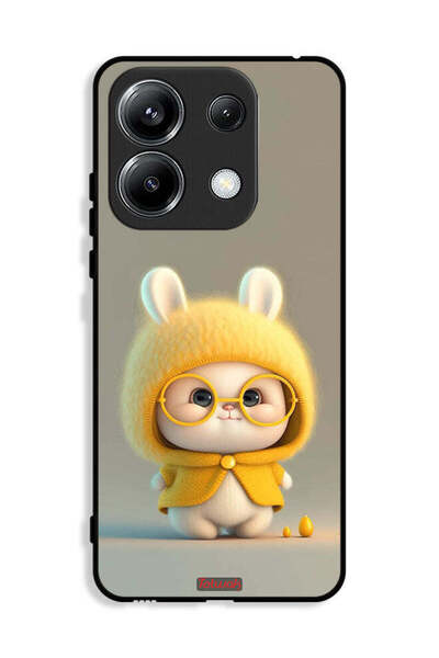 Tolwak غطاء حماية لهاتف Xiaomi Poco M6 Pro 4G بتصميم أرنب صغير