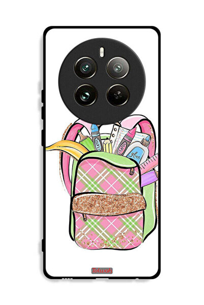 Tolwak غطاء حماية لهاتف Realme 12 Pro Plus 5G بتصميم حقيبة فتاة وحيد القرن