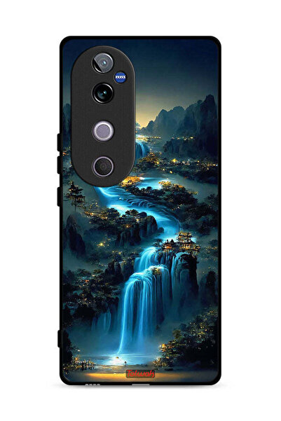 Tolwak غطاء حماية لهاتف Vivo V40 5G بتصميم شلال فني