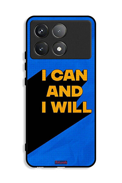 Tolwak غطاء حماية لهاتف Xiaomi Redmi K70E 5G - أستطيع وسأفعل