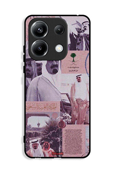 Tolwak غطاء حماية لهاتف شاومي ريدمي نوت 13 برو 4G، ملصق الملك عبد الله العتيق