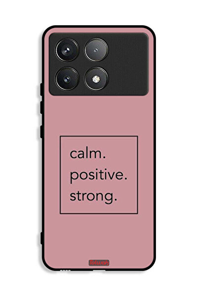 Tolwak غطاء حماية لهاتف Xiaomi Poco X6 Pro 5G، هادئ وإيجابي وقوي